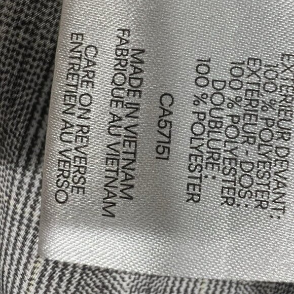 Calvin Klein Black Jacket Men’s Size Large Full Zip - Picture 7 of 15